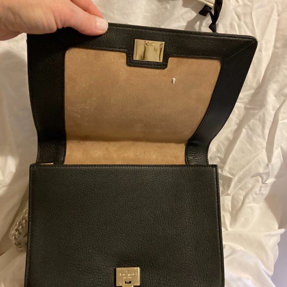 Kate Spade w/Gold Shoulder Chain - Picture 3 of 5